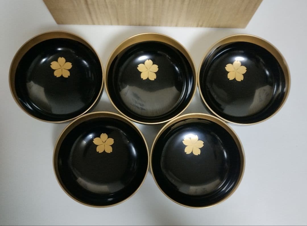 輪島塗　雪月花蒔絵　煮物椀　作家もの