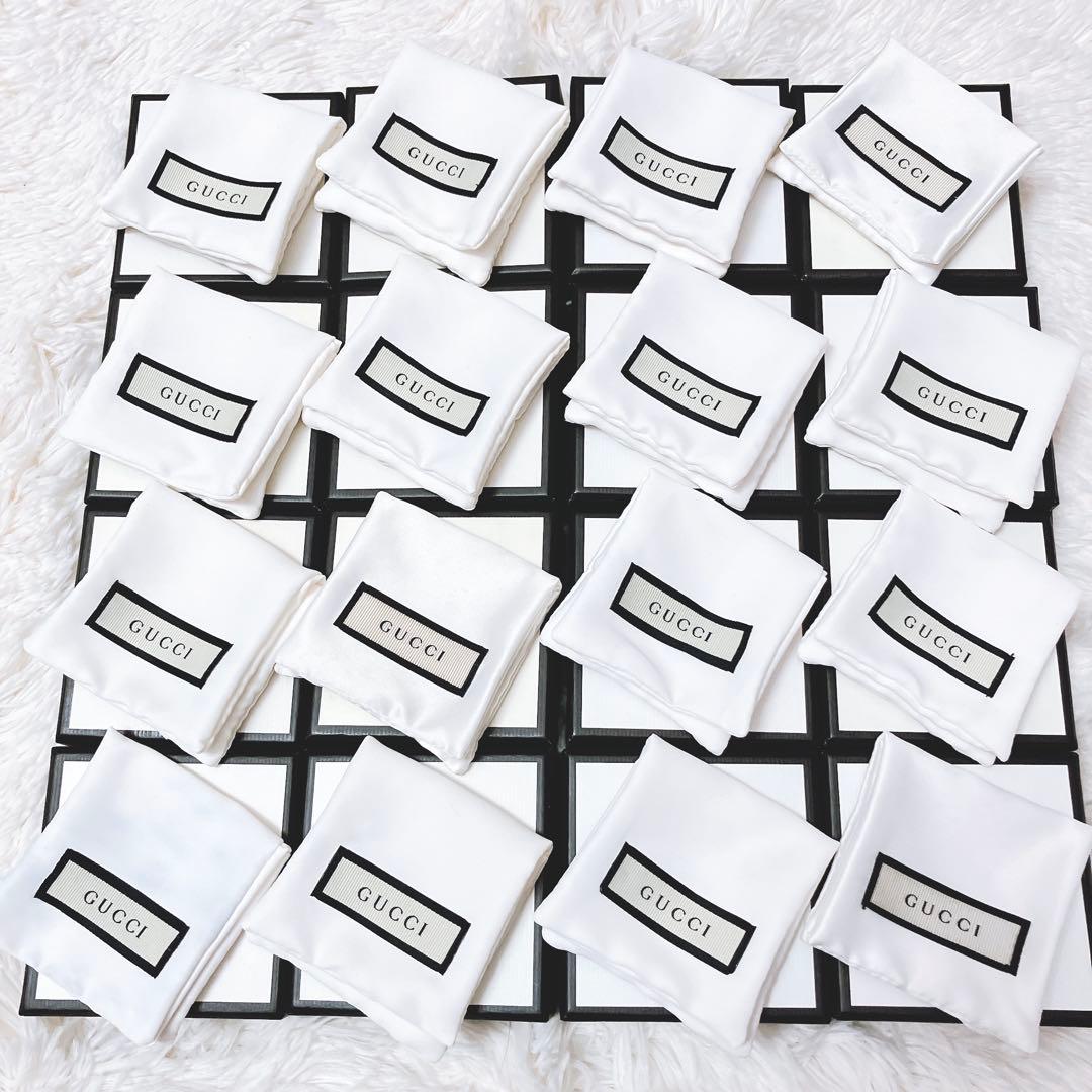 空箱のみ】グッチ GUCCI アクセサリー入れ ケース 保存袋16個セット 2