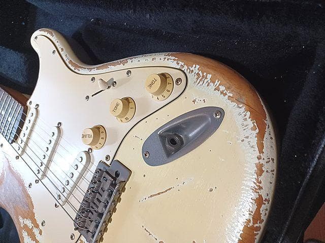 ◇ CustomElectr Relic OlympicWhiteStrato◇