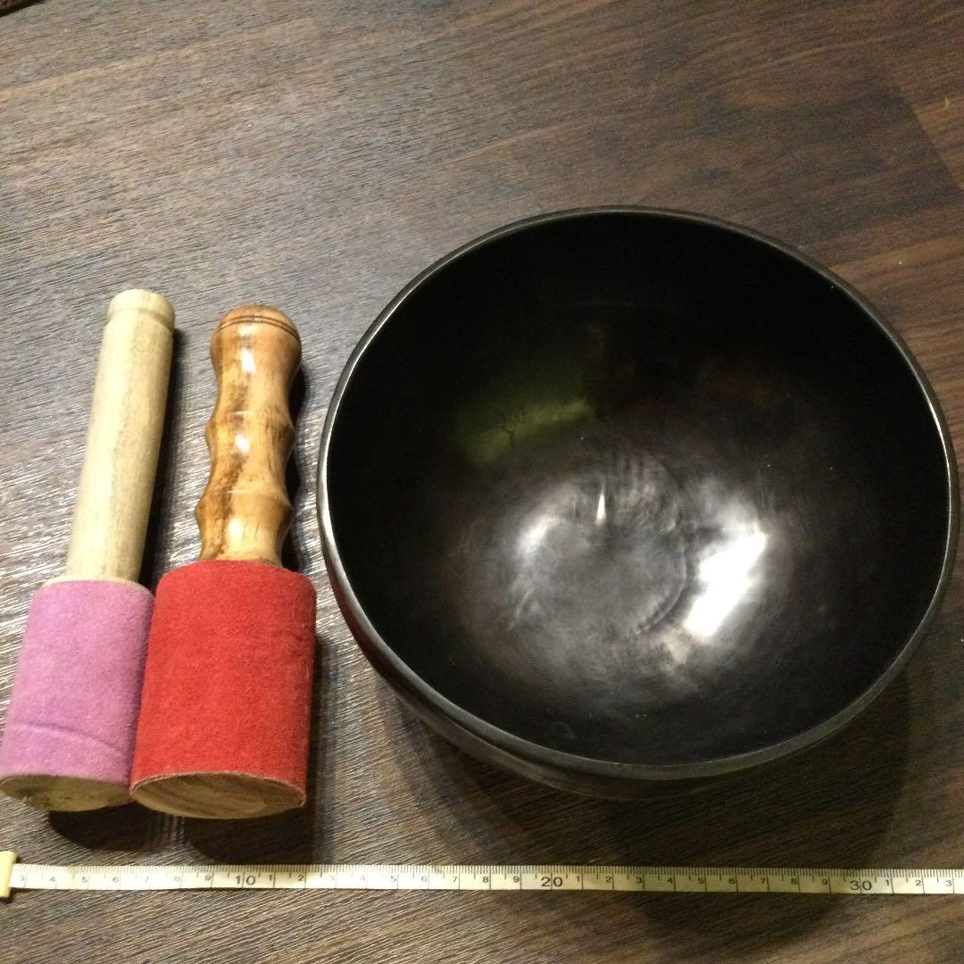 チベット産シンギングボウル新品未使用オールドチベタンボウル no22