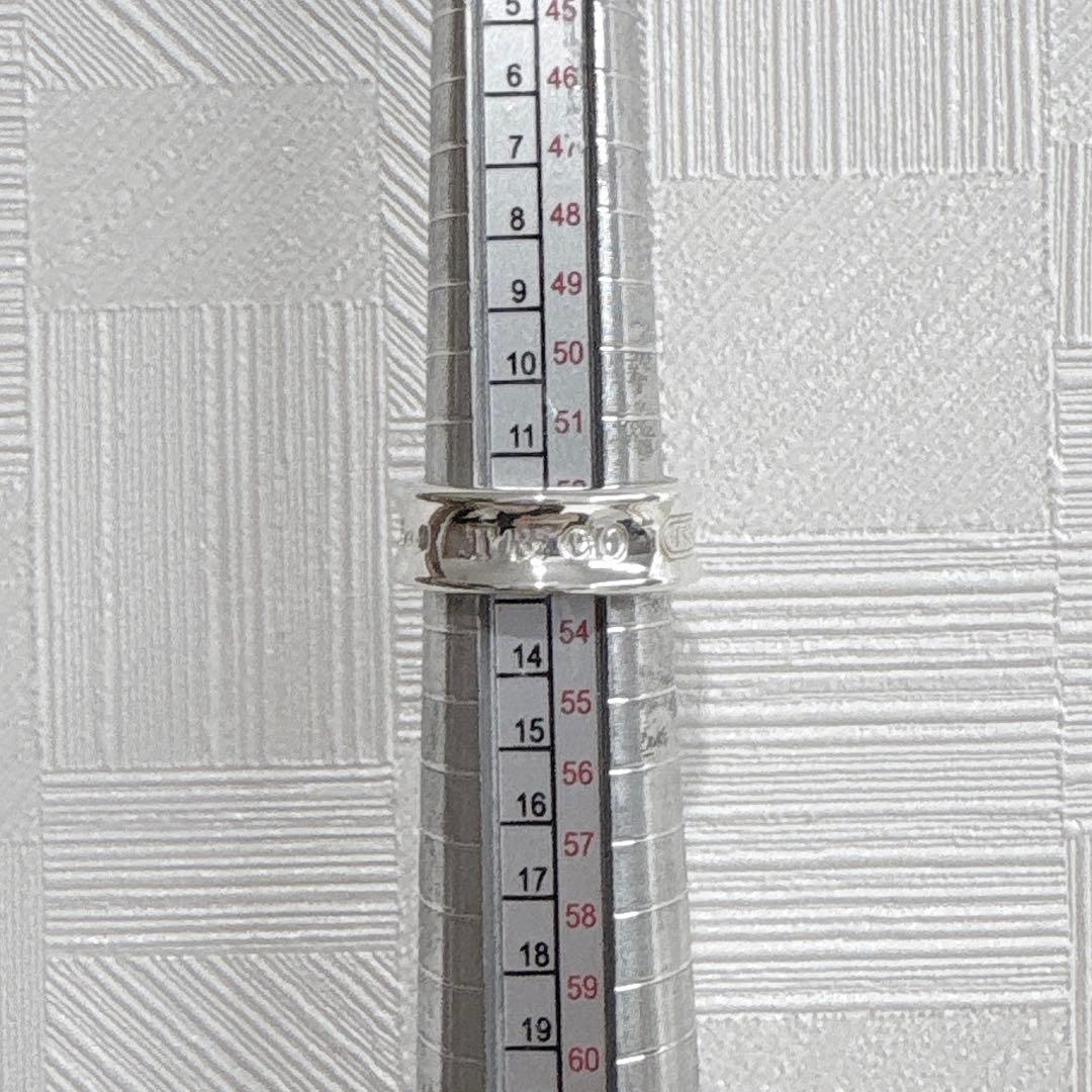 美品 ティファニー 1837 リング　13号