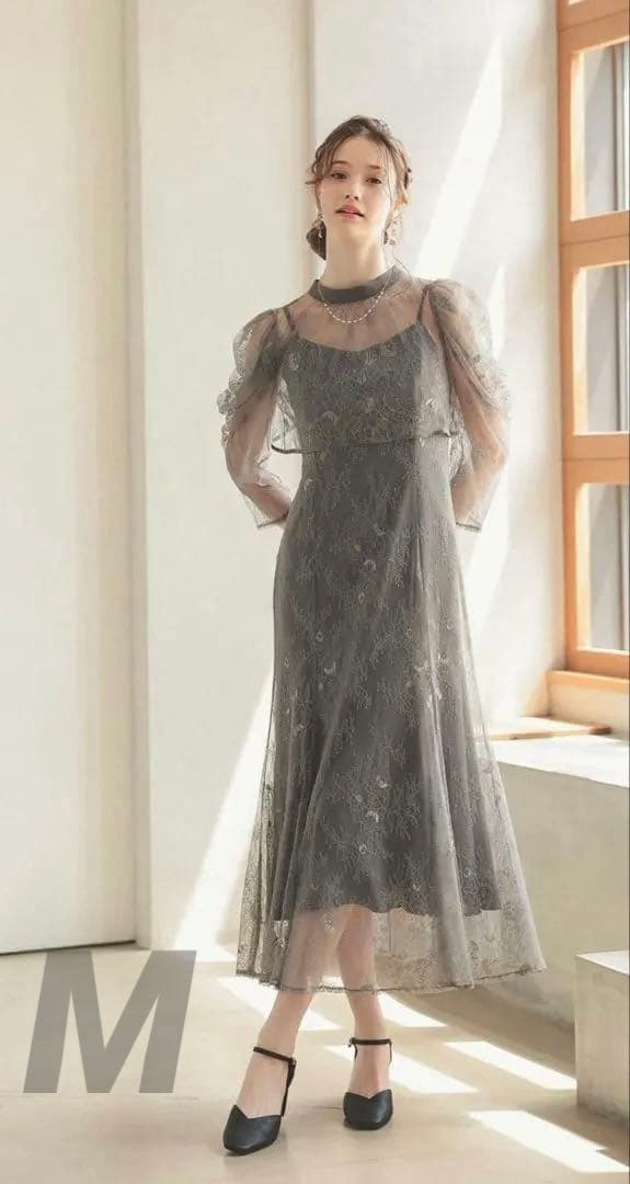 ☆新品タグ付き☆ドリードール ボレロレイヤードレースドレス 結婚式