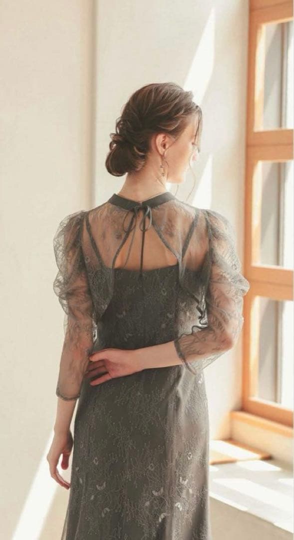 ☆新品タグ付き☆ドリードール ボレロレイヤードレースドレス 結婚式