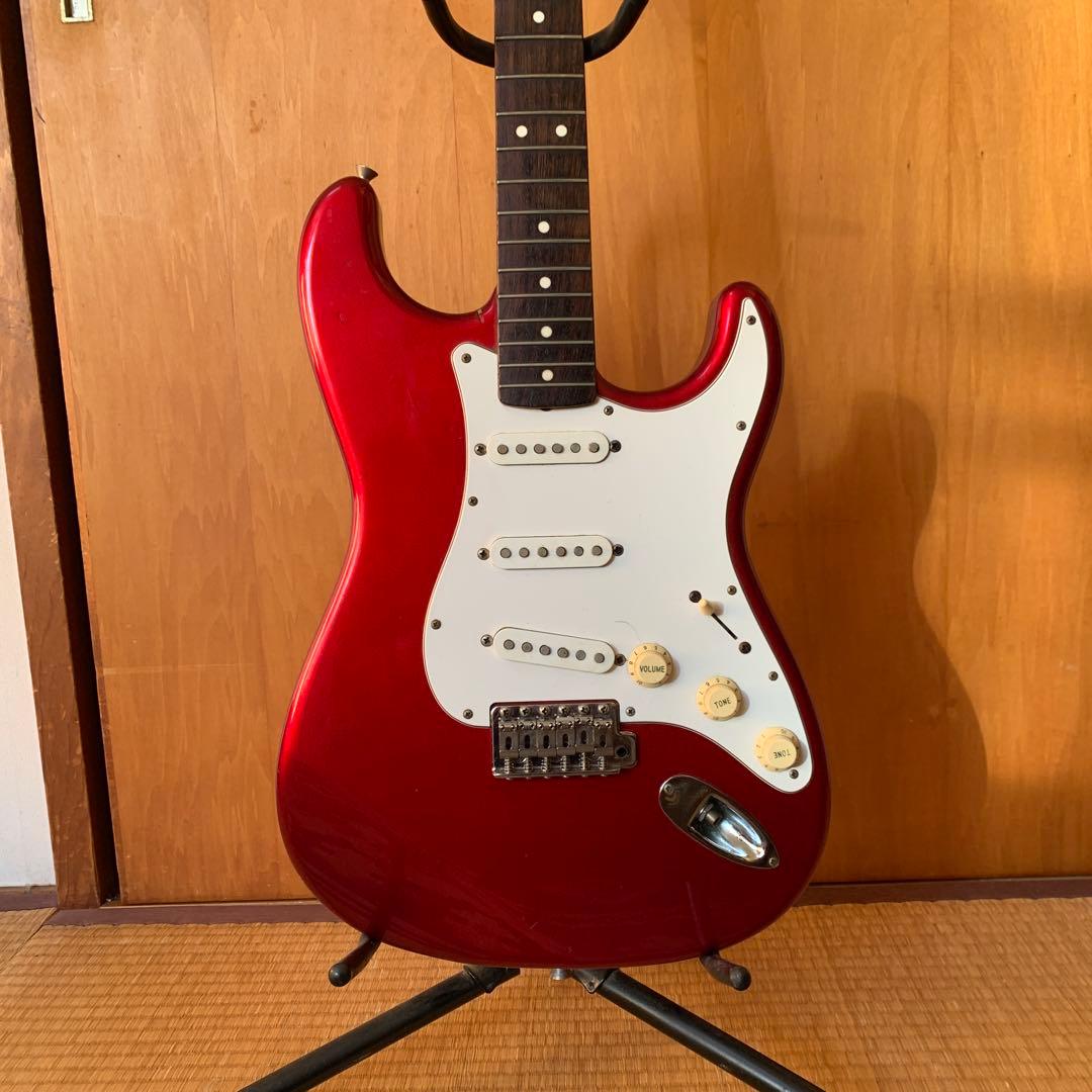 だ*様 Fender japan Stratocaster 1994年　フジゲン フジゲン製 Fender Japan ストラトキャスター、1994年製 - メルカリ