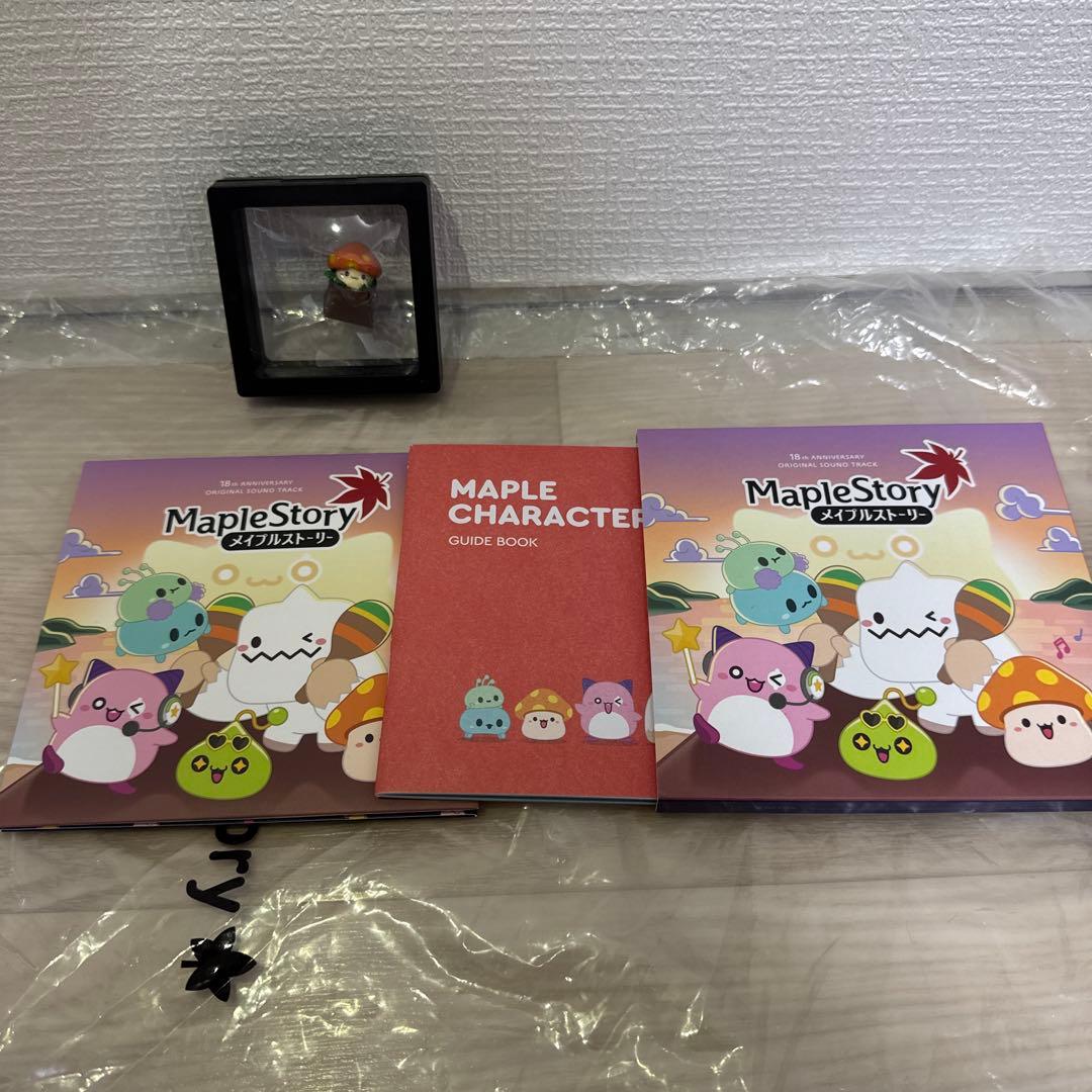 【限定】メイプルストーリー 18th サウンドトラックCD & キーキャップ