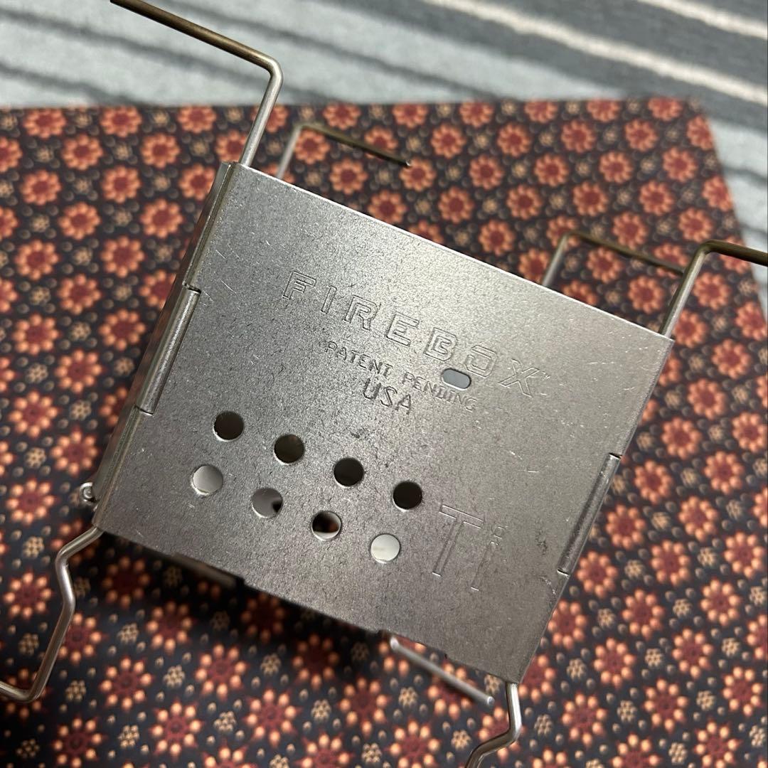 FireBox Nano Stove ファイヤーボックス ナノストーブ　Ti