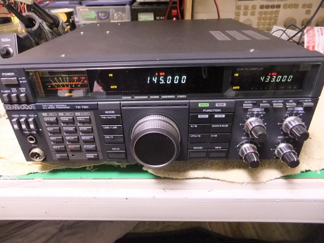 ☆ケンウッド トリプルバンドオールモード機 TS-790+UT-10（現状）