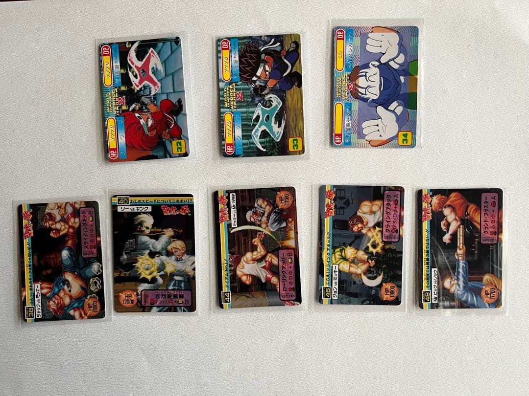 侍魂 ワールドヒーローズ2 龍虎の拳 ファイヤースープレックス トレカ105枚