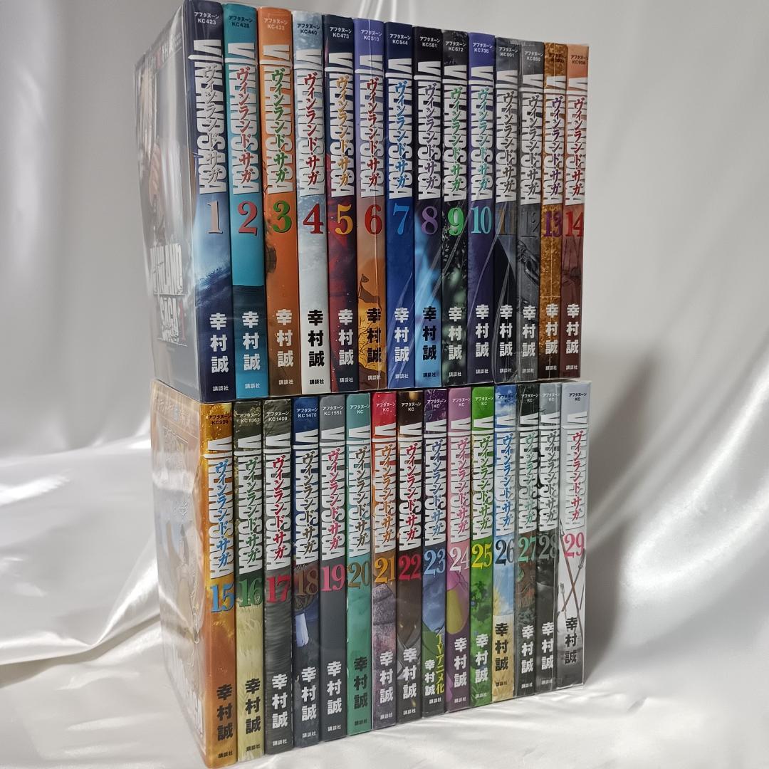 良品！ヴィンランドサガ 全29巻セット】 - メルカリ