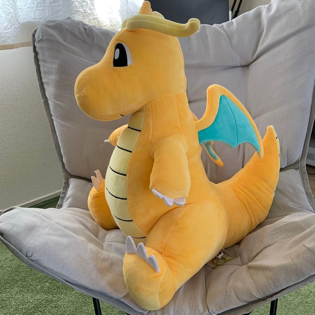 カイリュー BigMore! ポケモン ぬいぐるみ　キーホルダー付き