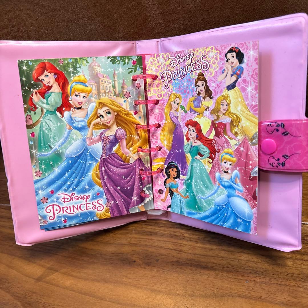 ディズニープリンセス シール帳 Disney ディズニー バインダー式