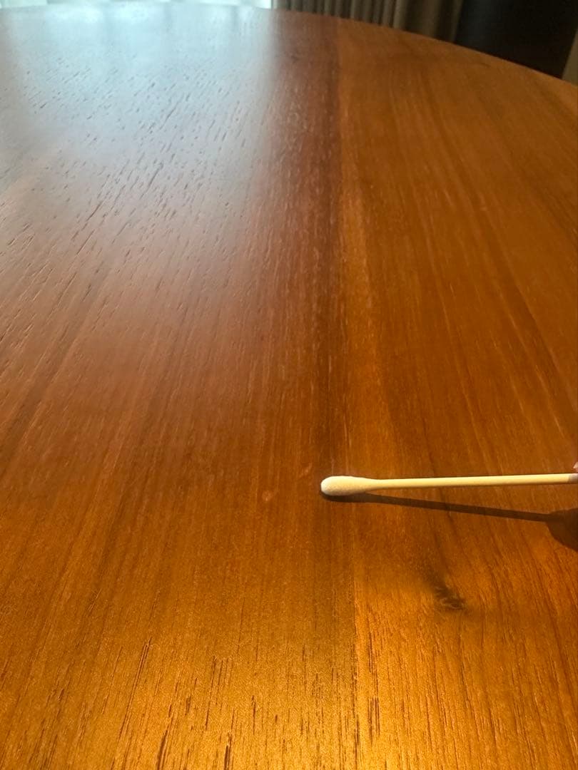 【アクタス】楕円形 木製ダイニングテーブル