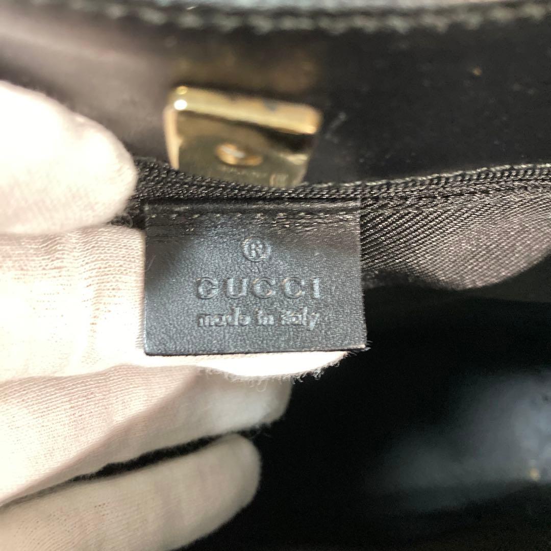 ぴ*き様 グッチ　GUCCI ハンドバッグ　キャンバス　トートバッグ　ショルダー