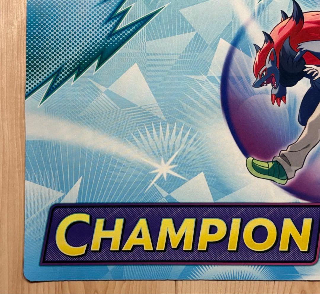 海外公式大会限定品 Ｎのゾロアーク チャンピオン プレイマット 英語版