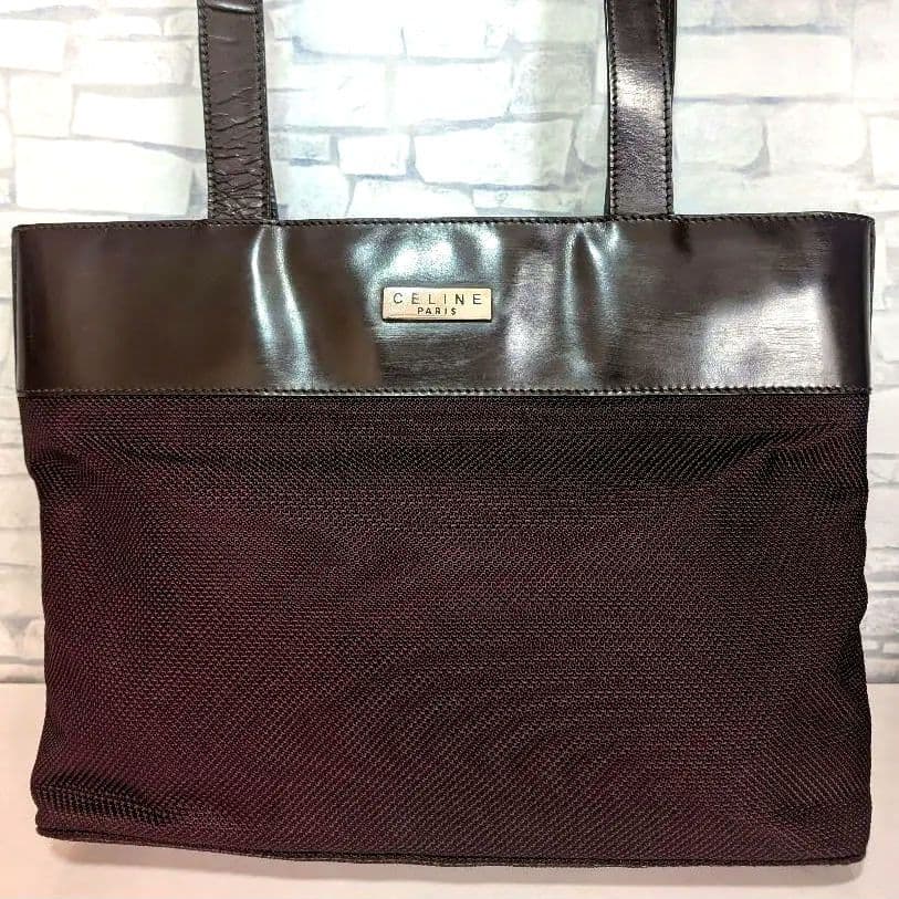 ♥るん♥レア✨美品　セリーヌ　ショルダー　トート　レザー　本革