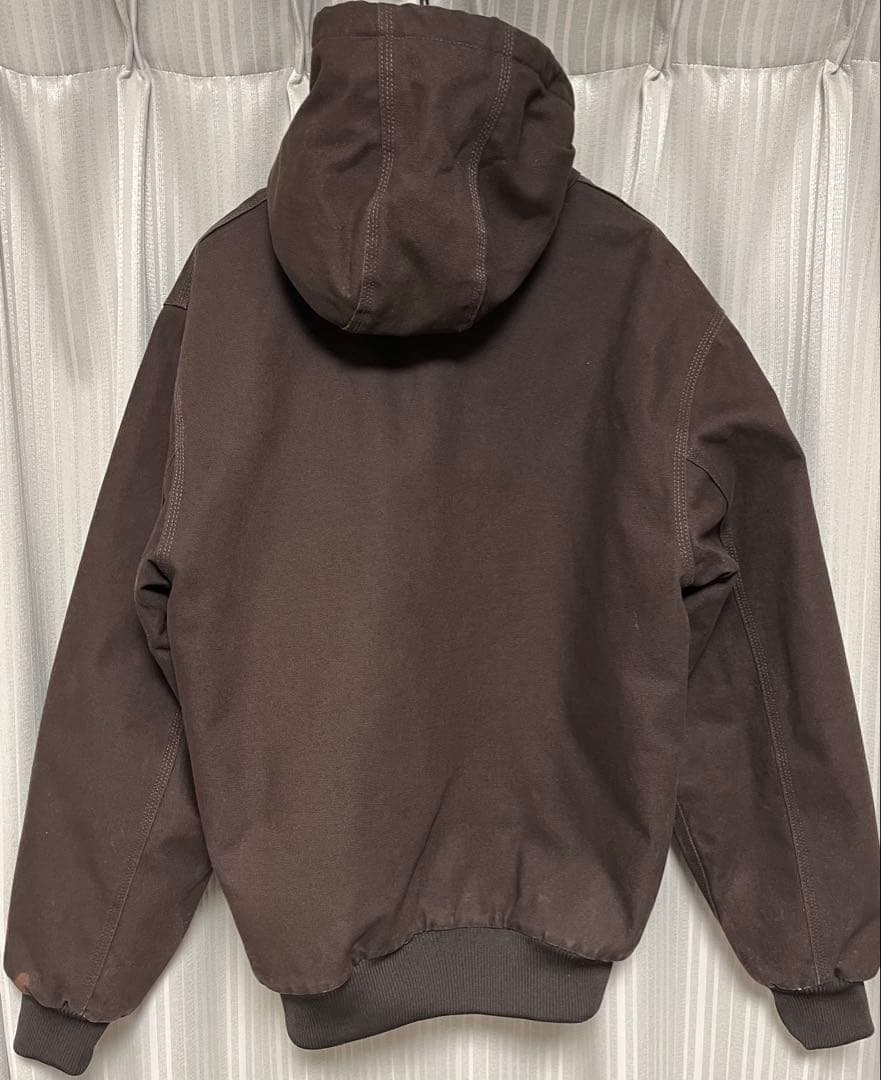 Carhartt ブラウン フルジップジャケット
