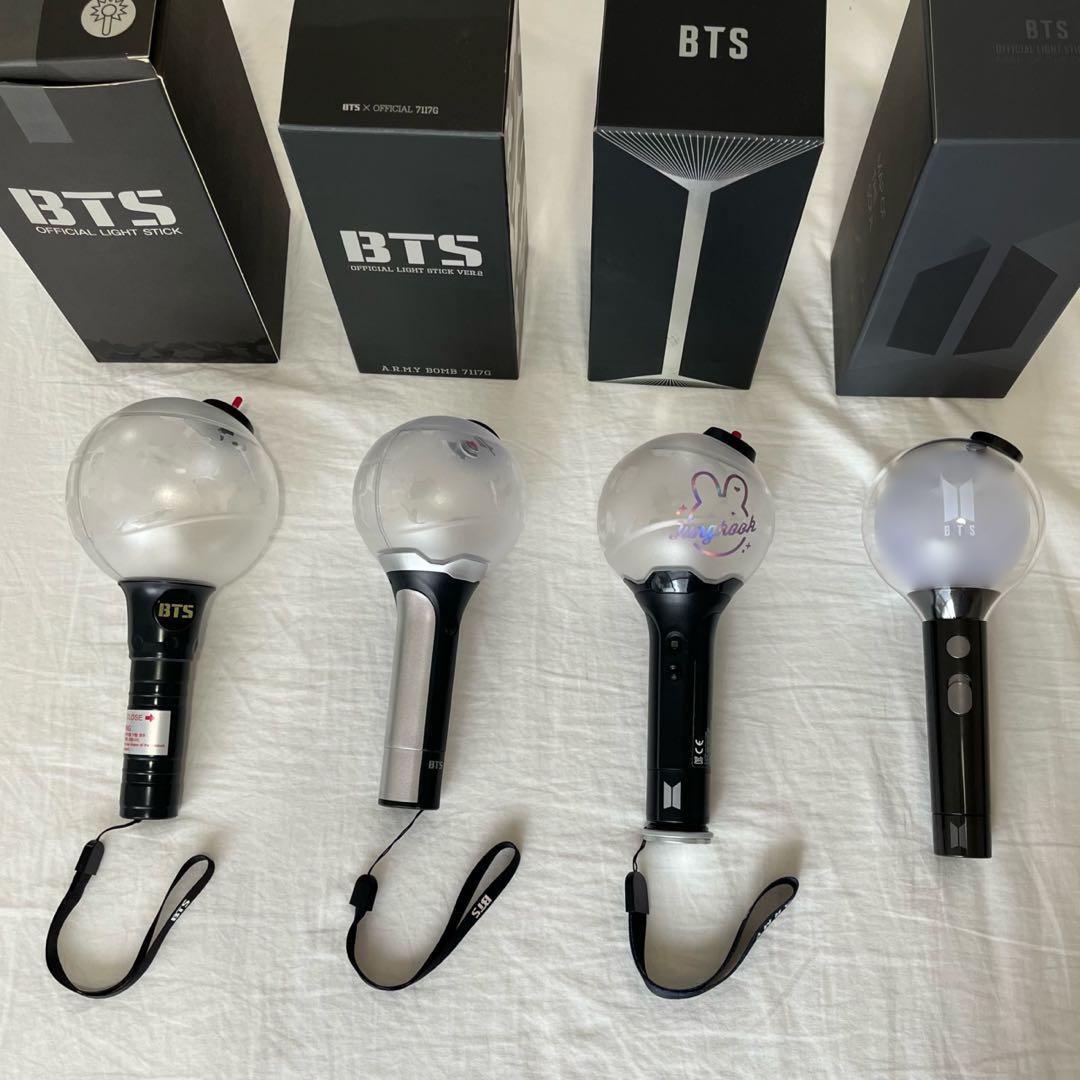 BTS オフィシャルペンライト アミボム全種 - メルカリ