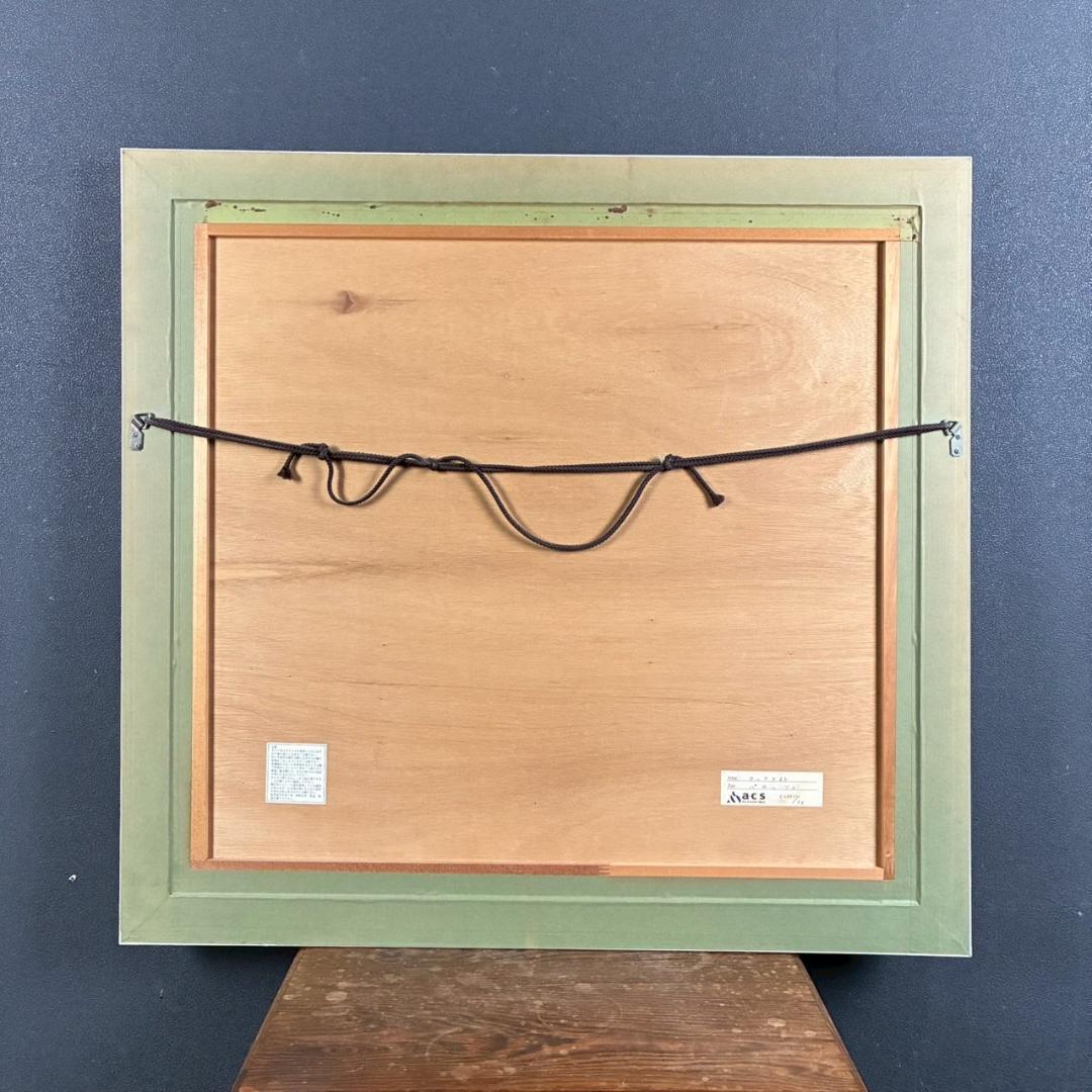 美品トーマス・マックナイト「ベニス」シルクスクリーン 直筆サイン入