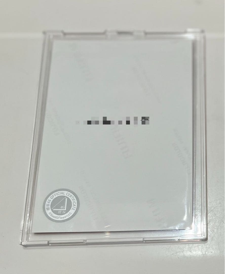 櫻坂46 山川宇衣 直筆サイン入り生写真 2025年サンタ衣装 即購入可