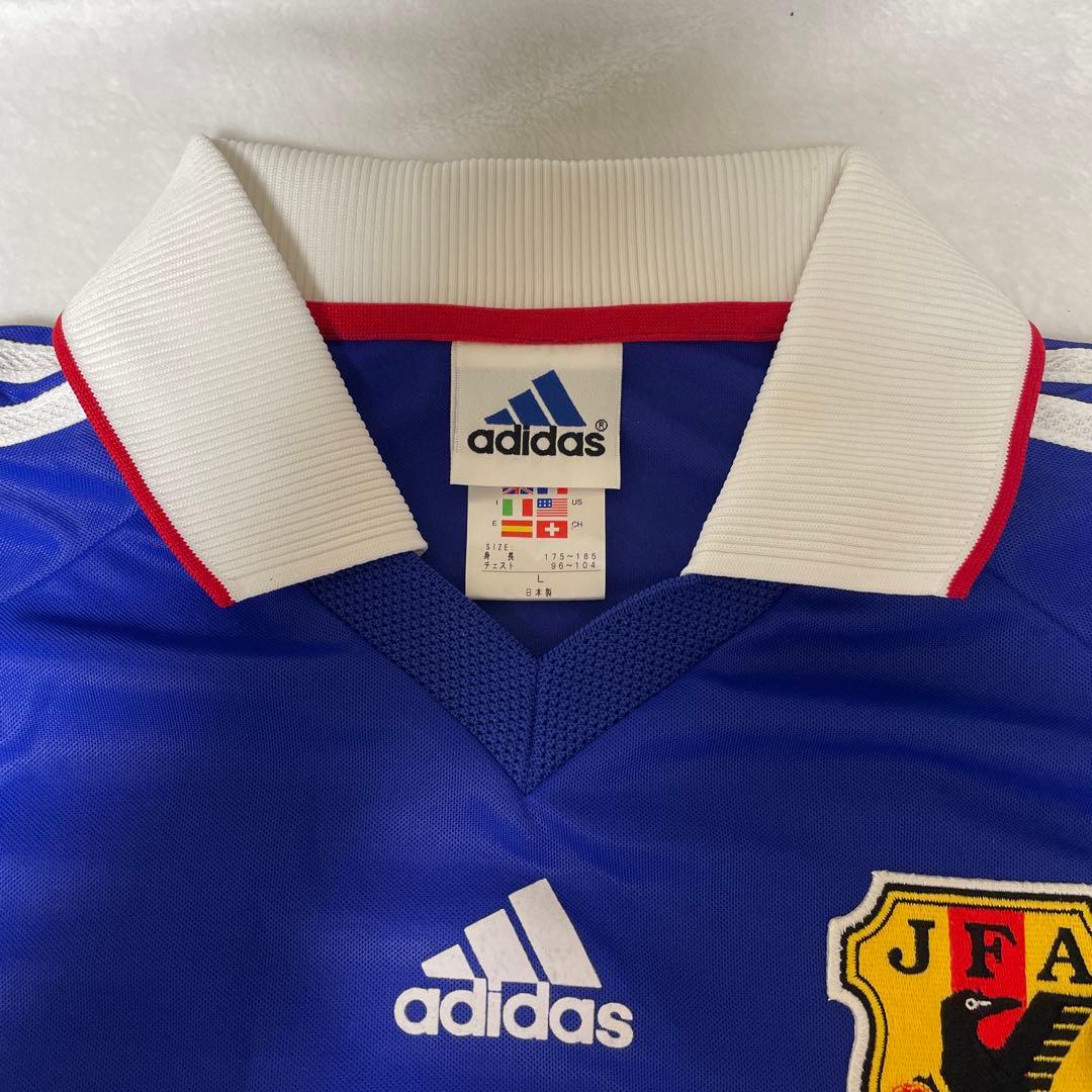 サッカー日本代表 【サイン入り】 10名波浩選手ユニフォームLサイズ