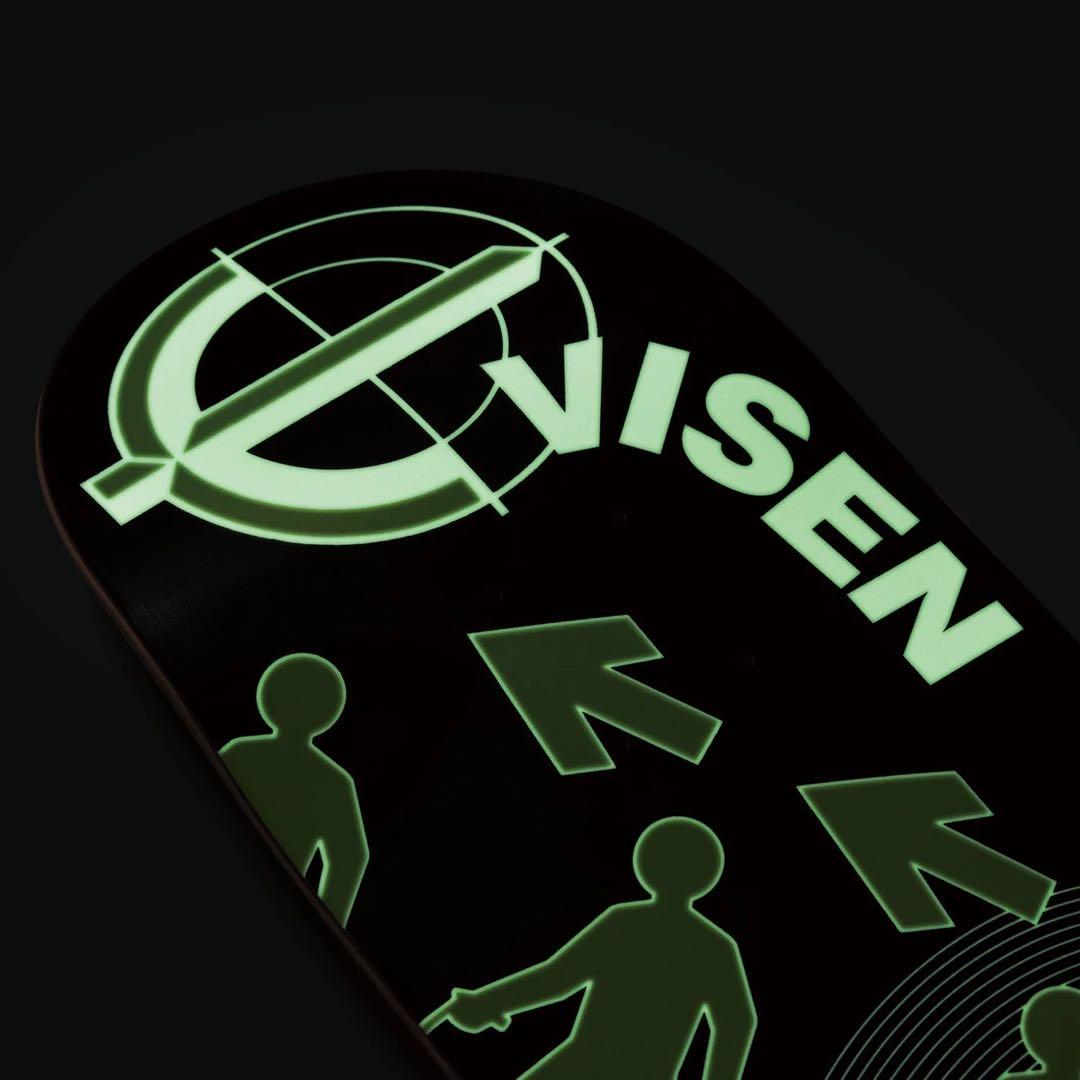 新品 2本組 evisen skateboard 8.25インチ デッキテープ付