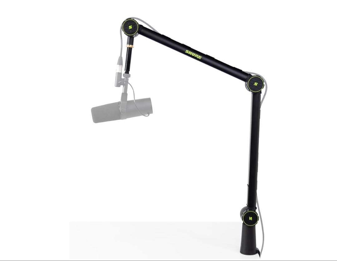 Shure by Gator マイクアームスタンド SH-BROADCAST1 Amazon.com: Shure by Gator Deluxe Articulating Desktop Podcasting