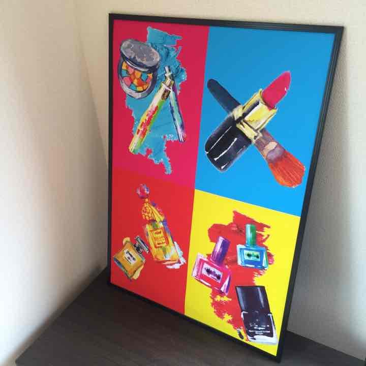 オリジナルアート商品＊ポップアート＊額縁付き