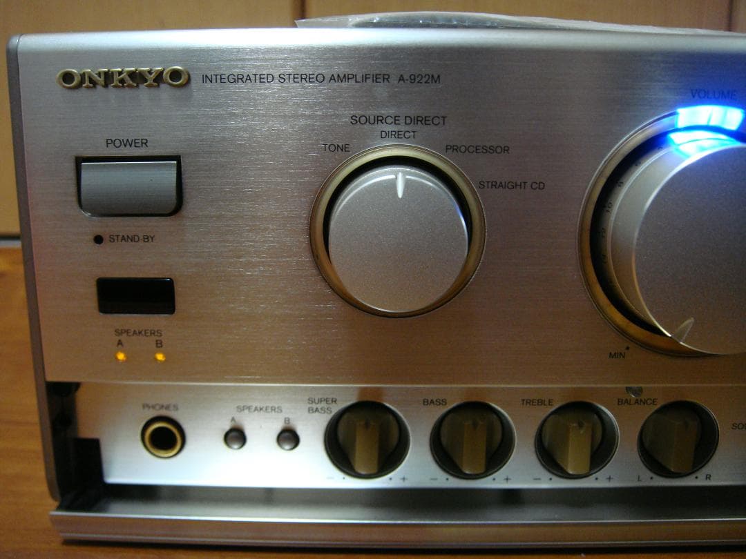 整備済 程度良 ONKYO オンキョー プリメインアンプ A-922M 取説付