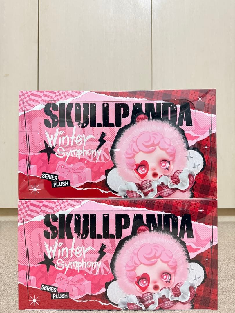 SKULLPANDA Winter Symphony シリーズ2個セット SKULL PANDAのWinter Symphonyシリーズ、2体セット SKULLPANDA Winter