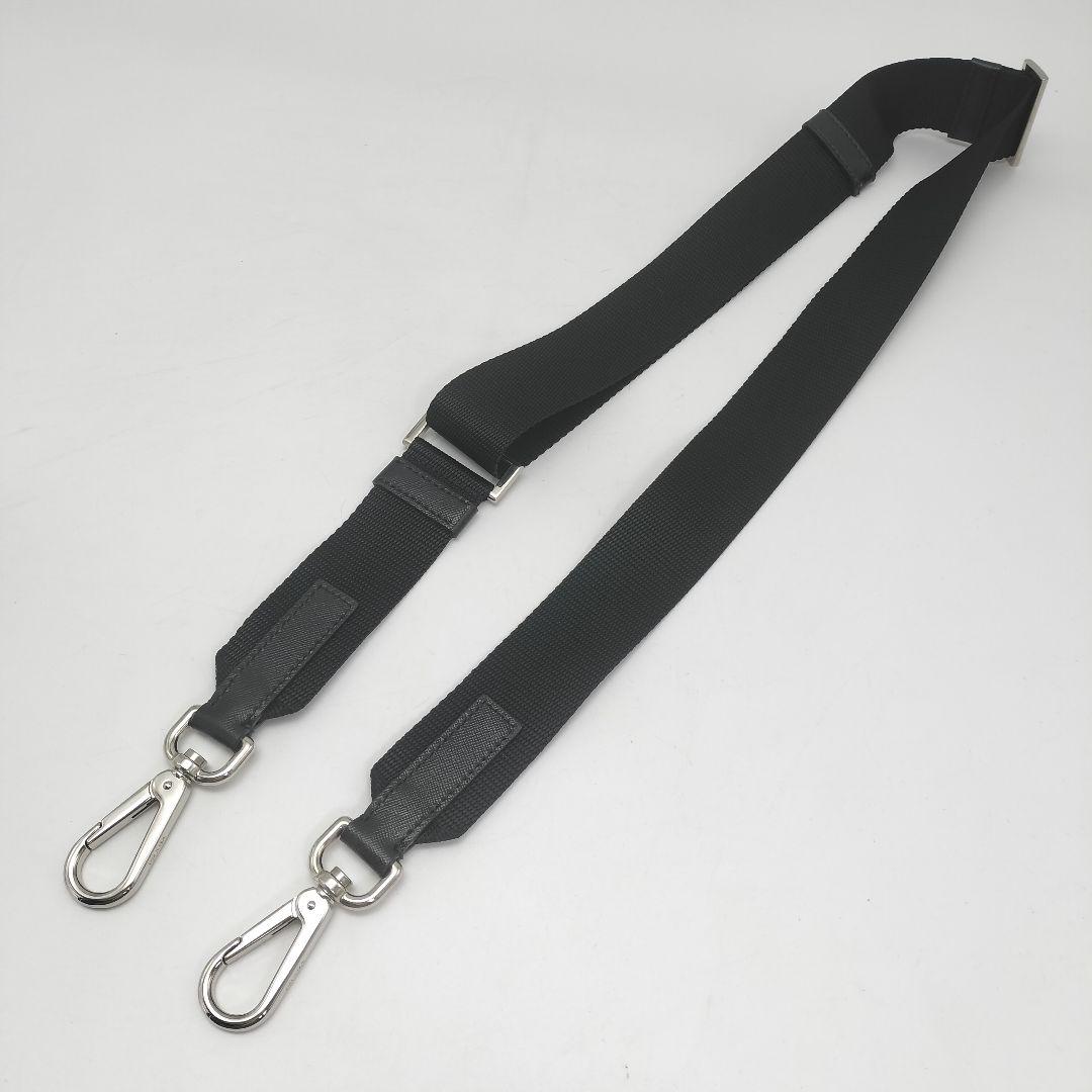 未使用品✨プラダ ショルダーストラップ ナイロン レザー ブラック 黒