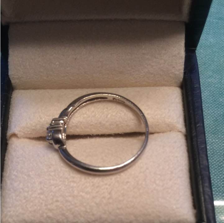 ★Pt900 ダイヤリング 0.11ct 12号