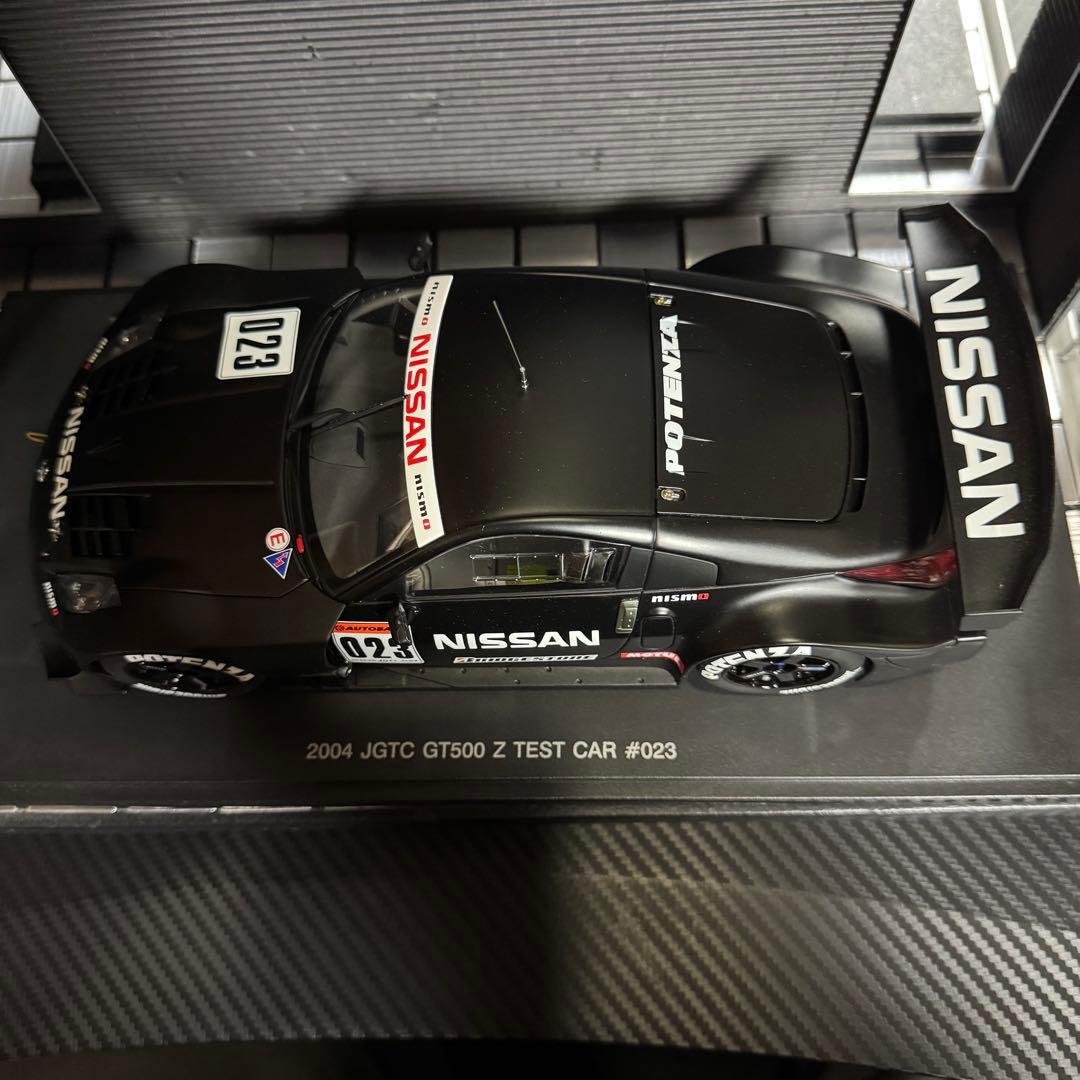 絶版未展示品 1/18 日産 フェアレディ Z JGTC 2004 テストカー