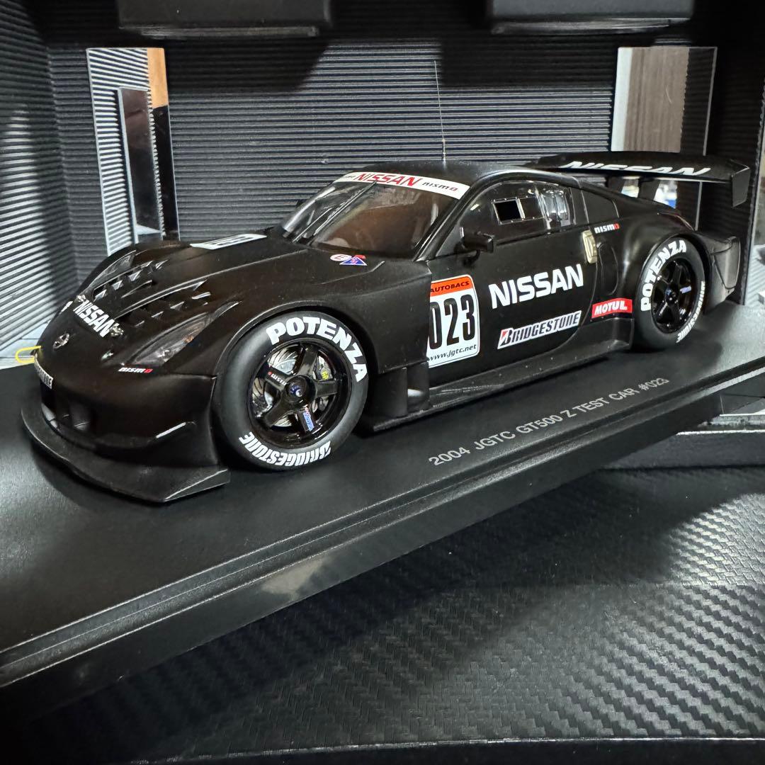 絶版未展示品 1/18 日産 フェアレディ Z JGTC 2004 テストカー