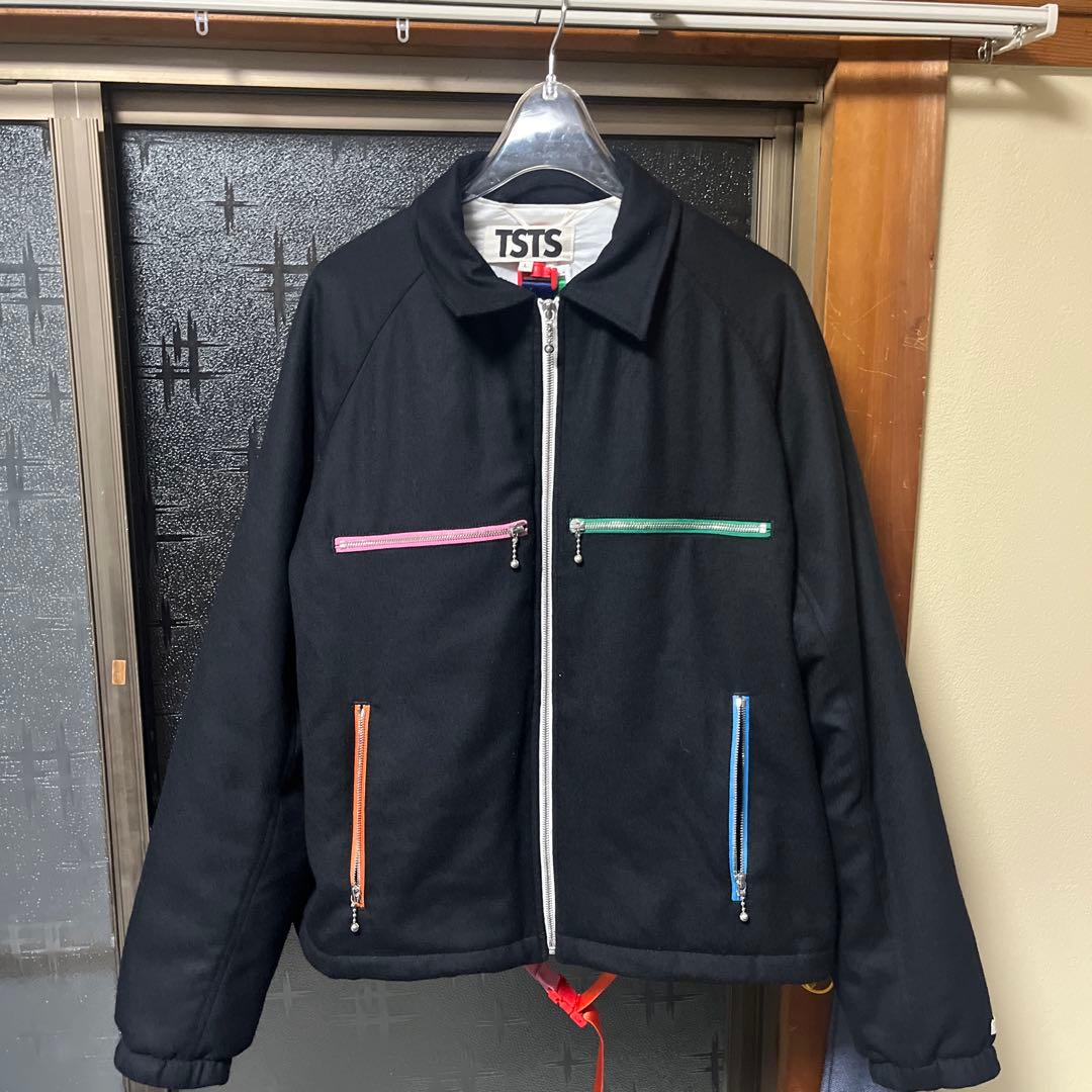 TSTS】MULTI COLOR ZIP BOMBER JACKET