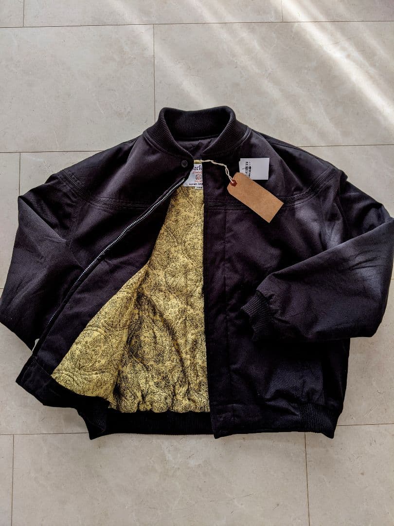 ダービージャケット ブラックxゴールド - メルカリ