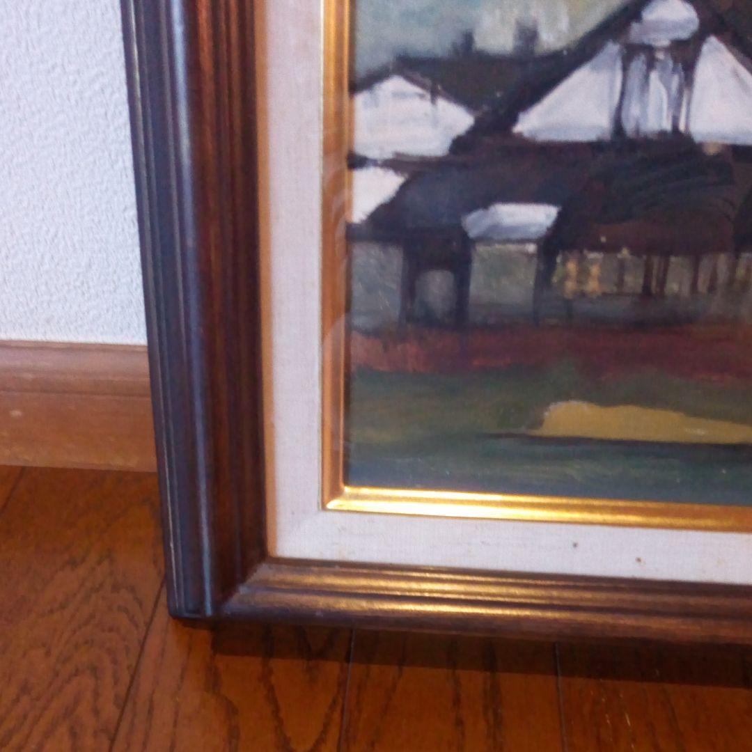 堀内規次画伯油絵酒田山居倉庫