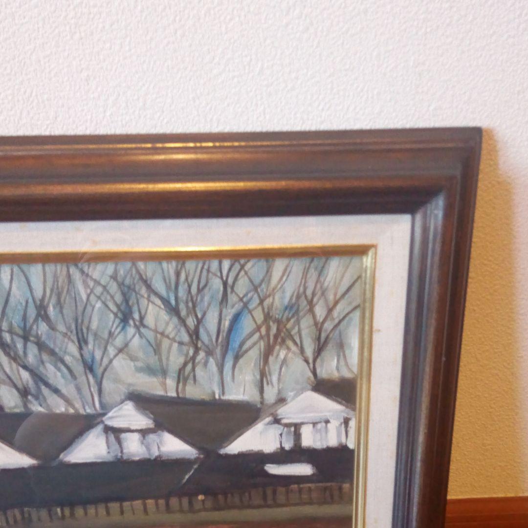 堀内規次画伯油絵酒田山居倉庫