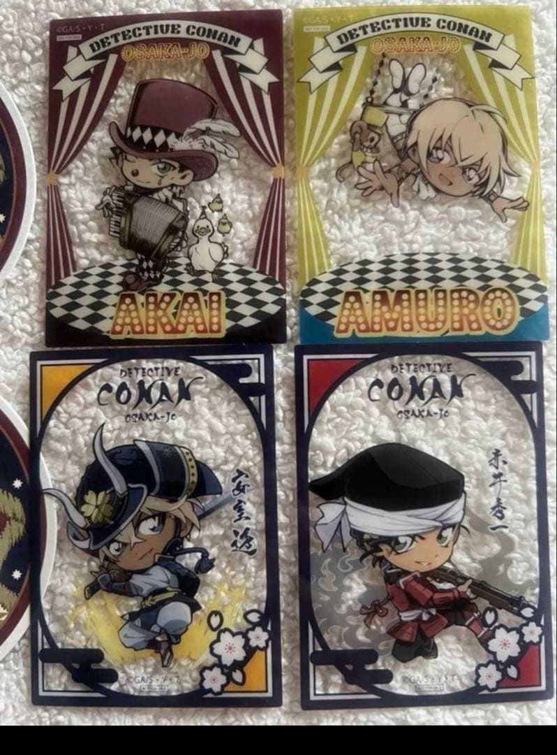 名探偵コナン 大阪城本陣 ランダム コースター カード 赤井秀一 安室透