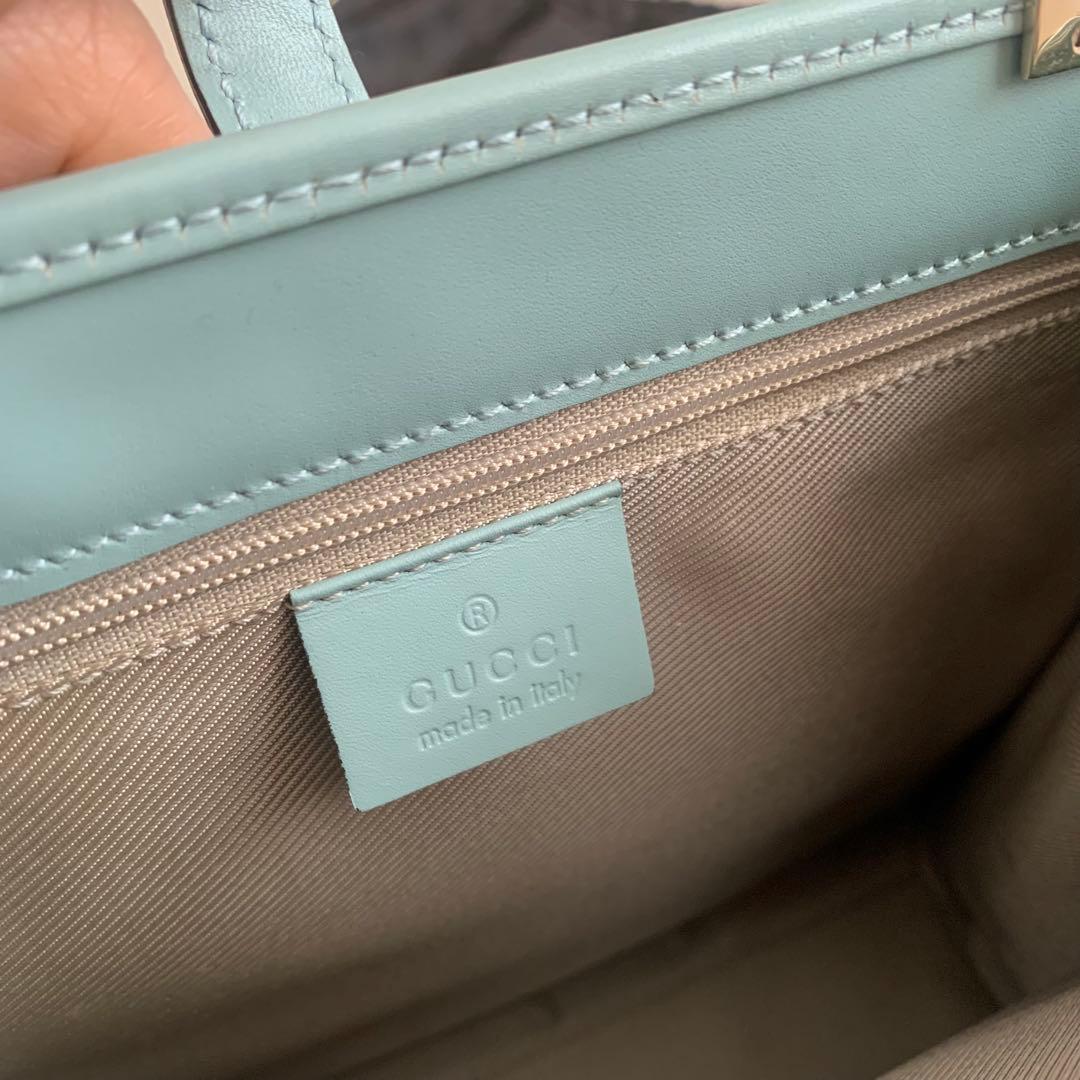 GUCCI グッチ ジャッキー マイクロGG柄 トートバッグ ハンドバッグ