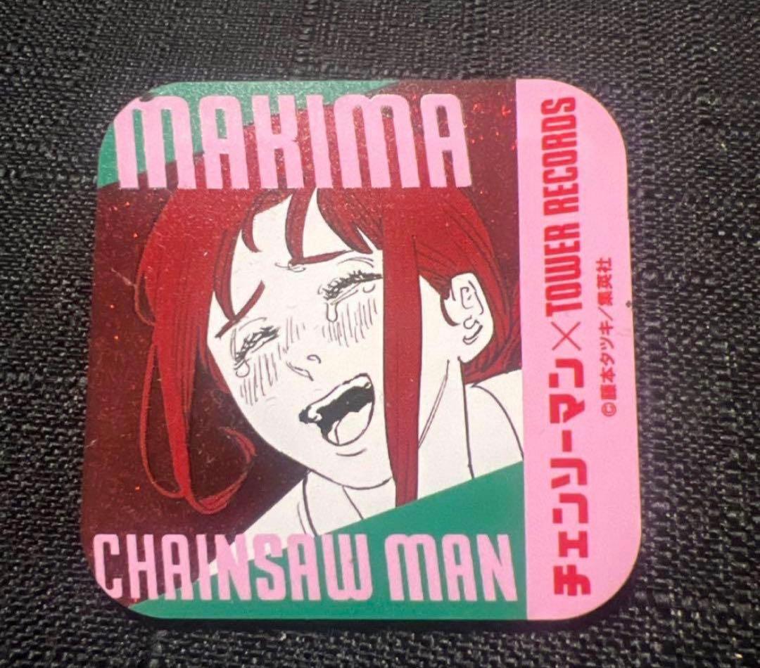 マキマ アクリルバッジ チェンソーマン タワレコ 原作 タワーレコード