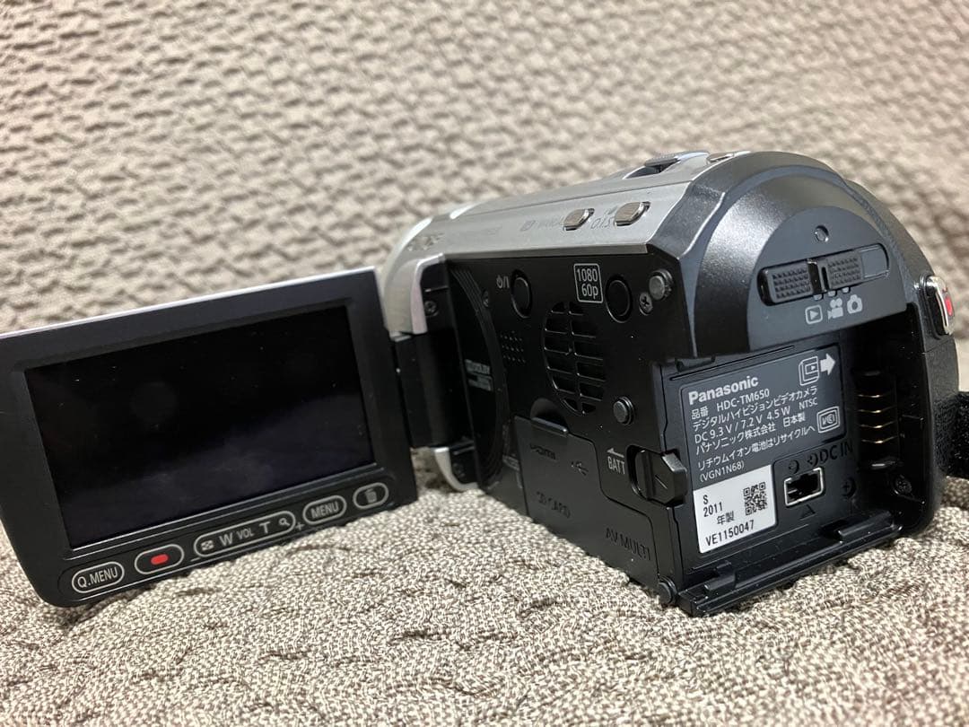 Panasonic HDC-TM650 ビデオカメラ 本体