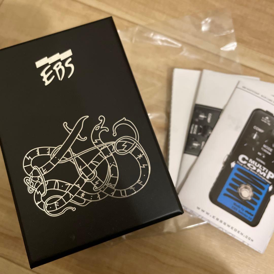 EBS MULTICOMPデュアルバンドコンプレッサー(新品のアダプター付き