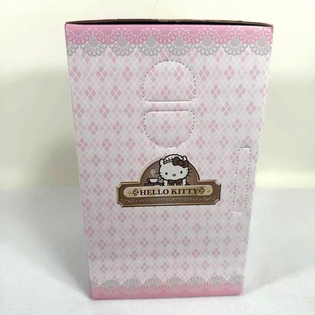 希少 メイド ハローキティ おじぎ アクションライト フィギュア型 2007