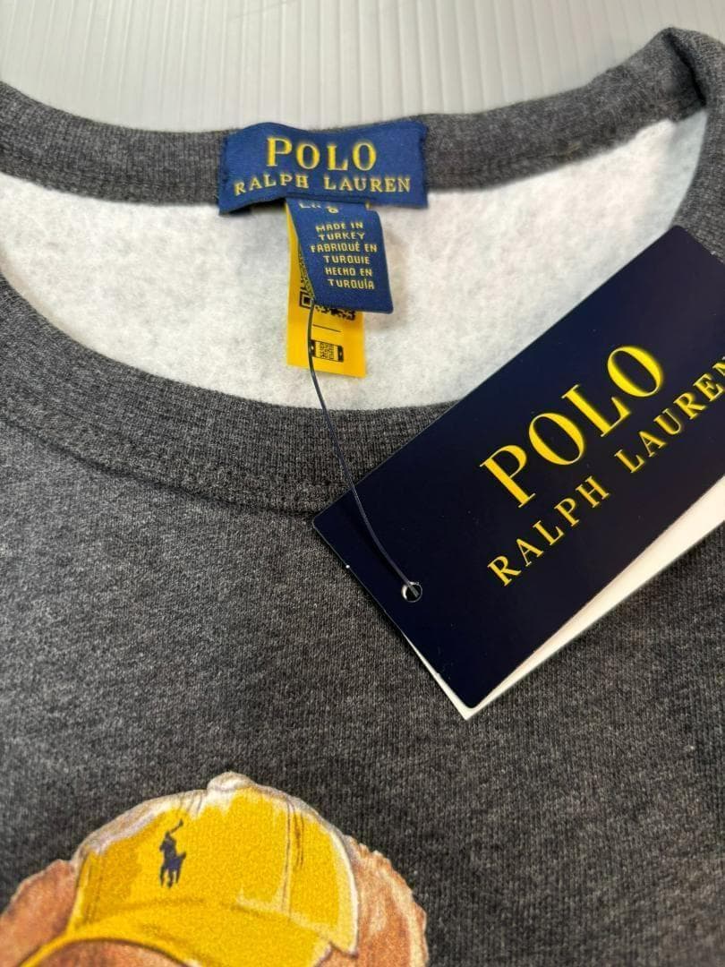 きゃらこ　新品ラルフローレンボーイズポロベア　トレーナーボーイズL160