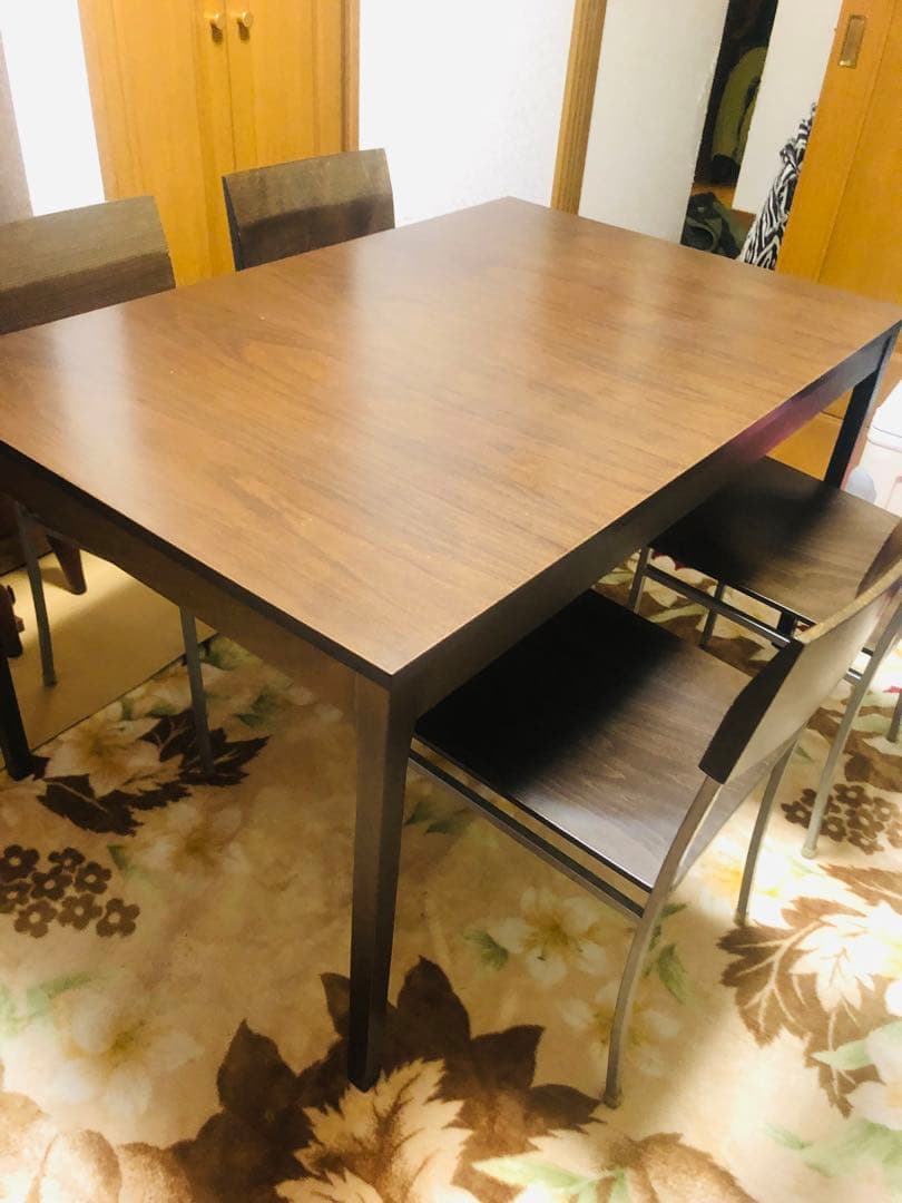 ⭐︎オススメ⭐︎アクタス　ダイニングテーブル　椅子４脚セット