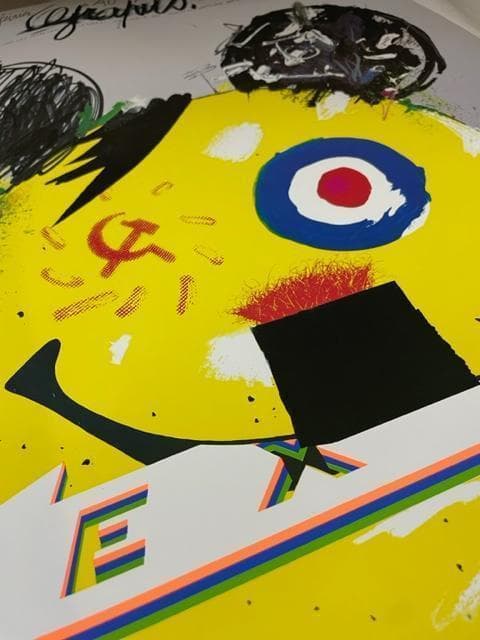 額装品 ミッキー G.F.（フランス グラピュス）MICKEY アートポスター