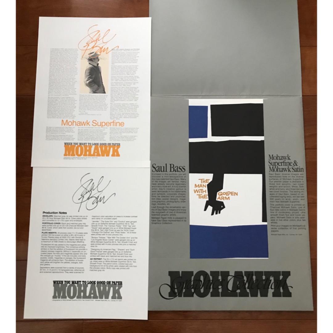 ★レア！★ソール・バス【ポートフォリオ】作品15点＋1点 Saul Bass