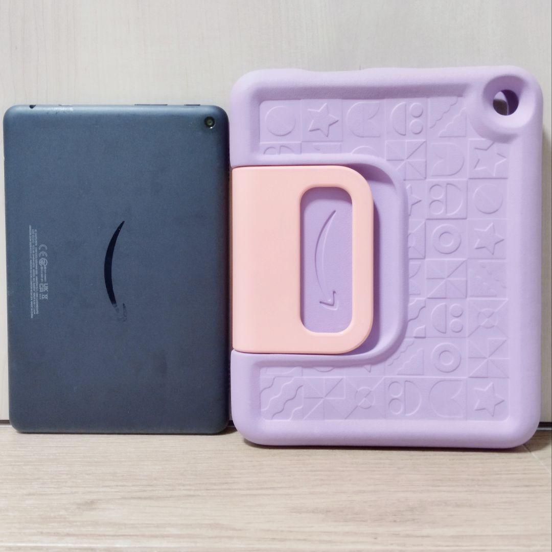 良品 Fire HD 8 キッズモデル パープル 最新版 フィルム／カバー付き