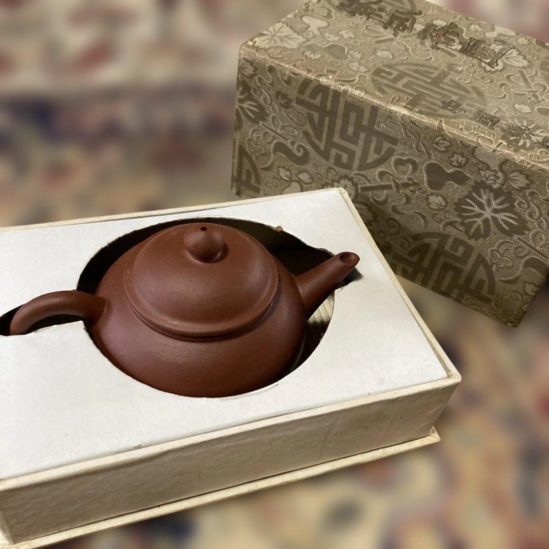 宜興 朱泥 急須 紫砂 茶壷 茶壺 中国 茶器 ミニ 芬