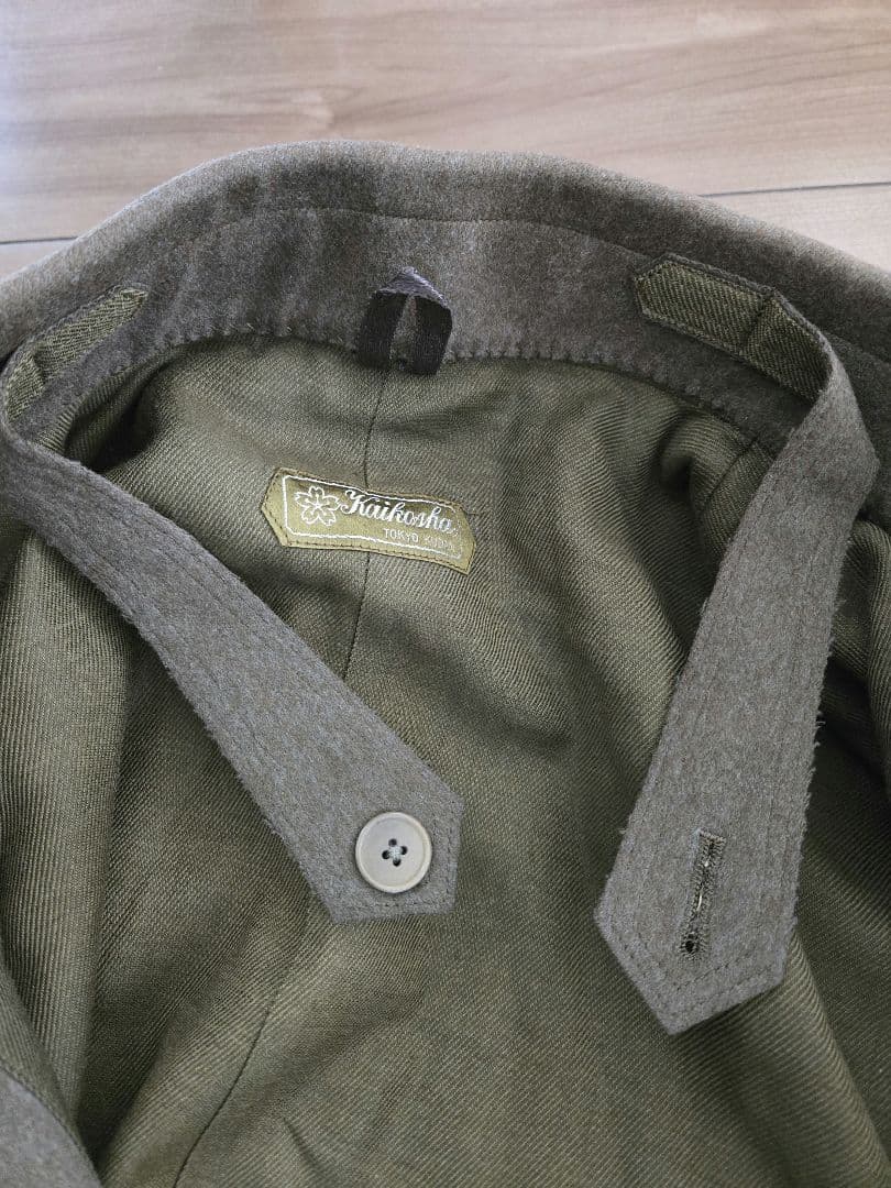 極美品 偕行社製 日本陸軍将校用マント